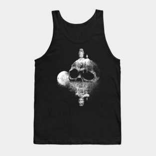 skull rock - halloween aesthetic Tank Top